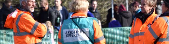 Endurance officials at an event