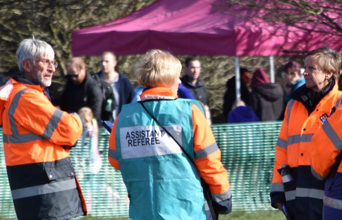 Endurance officials at an event