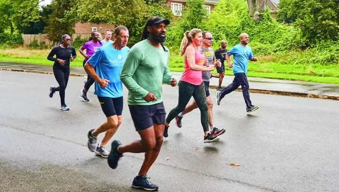 Group of runners