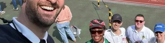 Timekeepers at an event